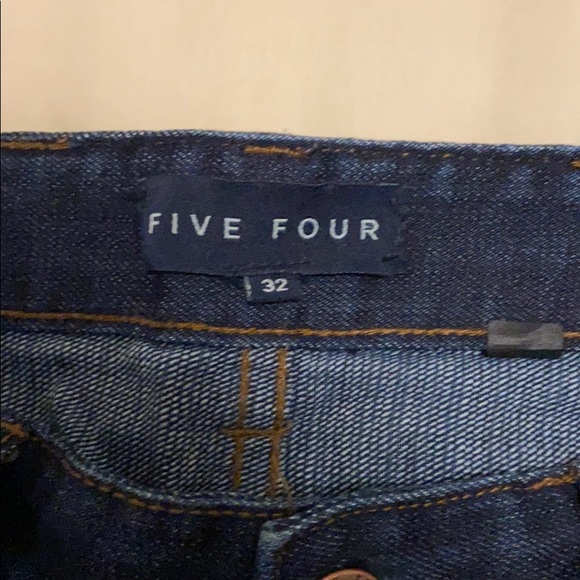 Five four. Dark blue jeans - Picture 5 of 5